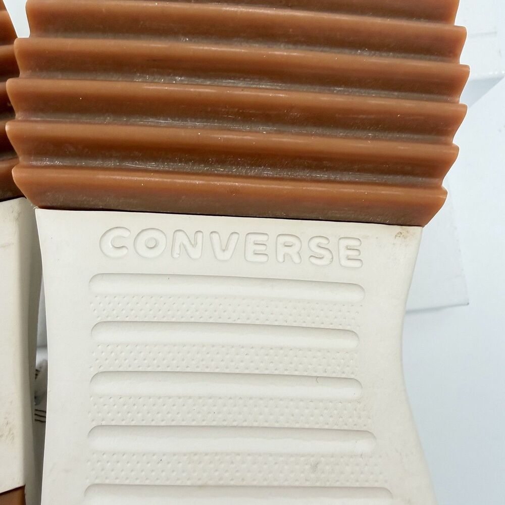Converse CTAS Run Star Hike Platform Western Embroidery Womens White Size 10 - Picture 10 of 12